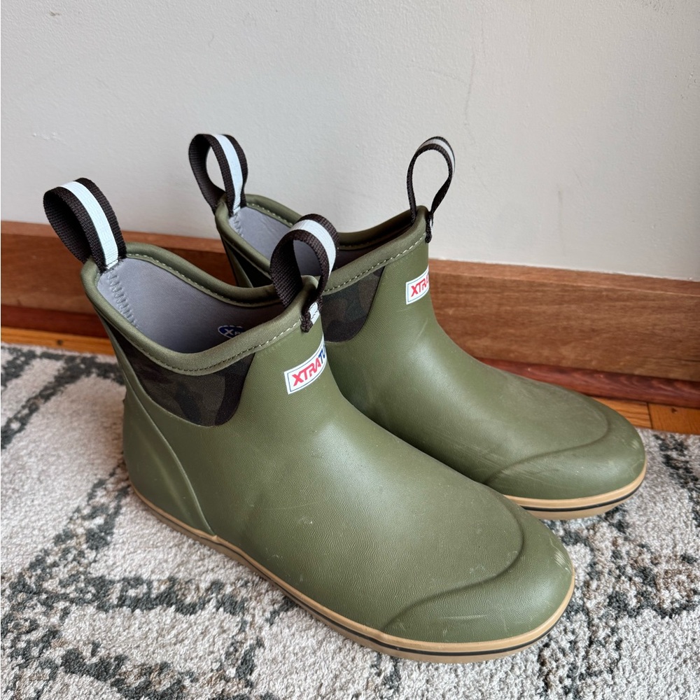 XTRATUF Green Ankle Boots